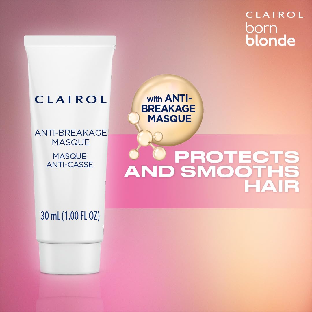 Clairol Born Blonde Extra Blonde Bleach Kit, Complete Lightening System, Up to 6 Levels Lighter Hair Color, Pack of 1 - Packaging May Vary Beauty & Personal Care Clairol
