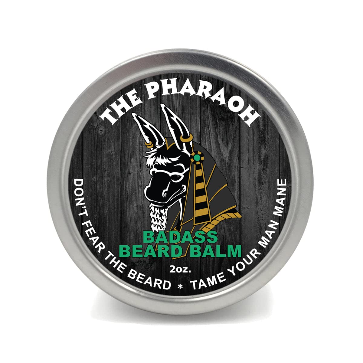 Badass Beard Care Beard Balm - The Pharaoh Scent, 2 Ounce - All Natural Ingredients, Keeps Beard and Mustache Full, Soft and Healthy, Reduce Itchy Beauty and Personal Care Badass Beard Care