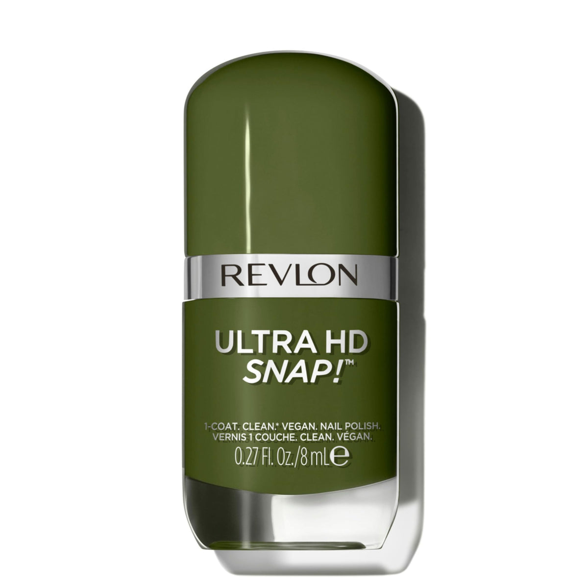 Revlon Ultra HD Snap Nail Color, Natural Rich Glossy Polish, 100% Vegan Formula, No Base or Top Coat Needed, 022 Commander in Chief, 0.27 fl oz Beauty & Personal Care REVLON