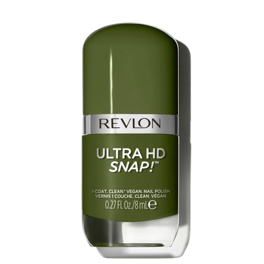 Revlon Ultra HD Snap Nail Color, Natural Rich Glossy Polish, 100% Vegan Formula, No Base or Top Coat Needed, 022 Commander in Chief, 0.27 fl oz Beauty & Personal Care REVLON