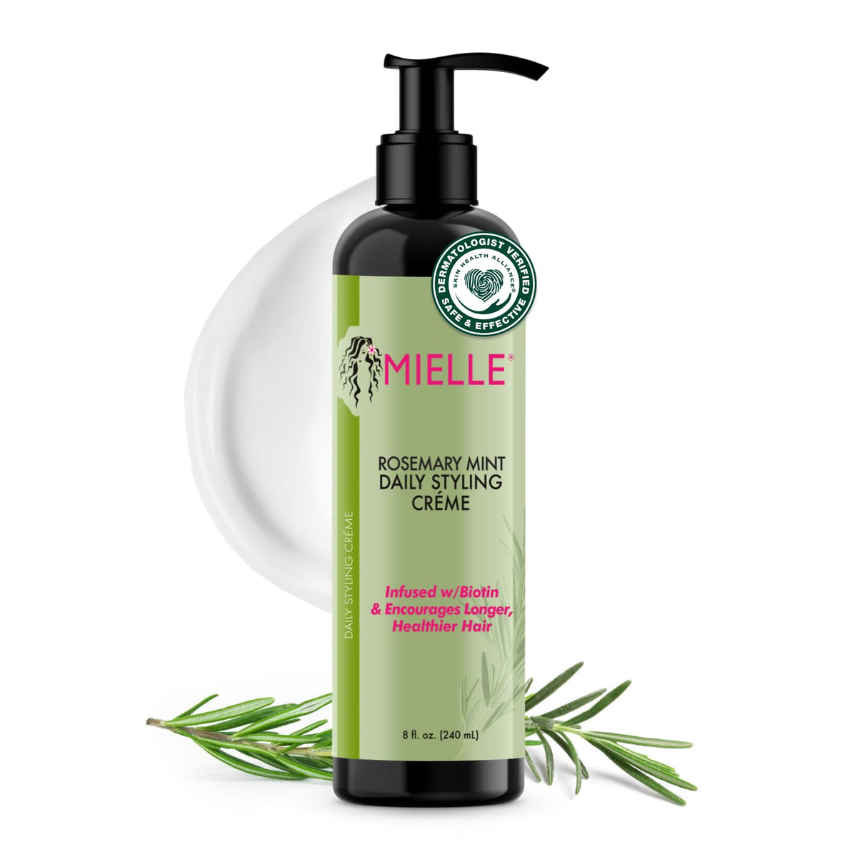 Mielle Organics Rosemary Mint Styling Cream (8oz) Beauty & Personal Care Mielle Organics