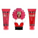 Nicki Minaj Minajesty 3-piece Women's Perfume Gift Set,red berries, lemon, peach, magnolia, frangipani, orchid, tonka bean, white musk, cedarwood, 3.4 Beauty & Personal Care Nicki Minaj