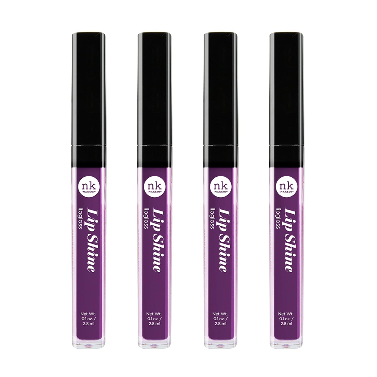 NICKA K NEW YORK Lip Shine, Cosmetics, vibrant colors, bright colors, shining lips, lip shine, long lasting (AMZ243) Beauty & Personal Care NICKA K NEW YORK