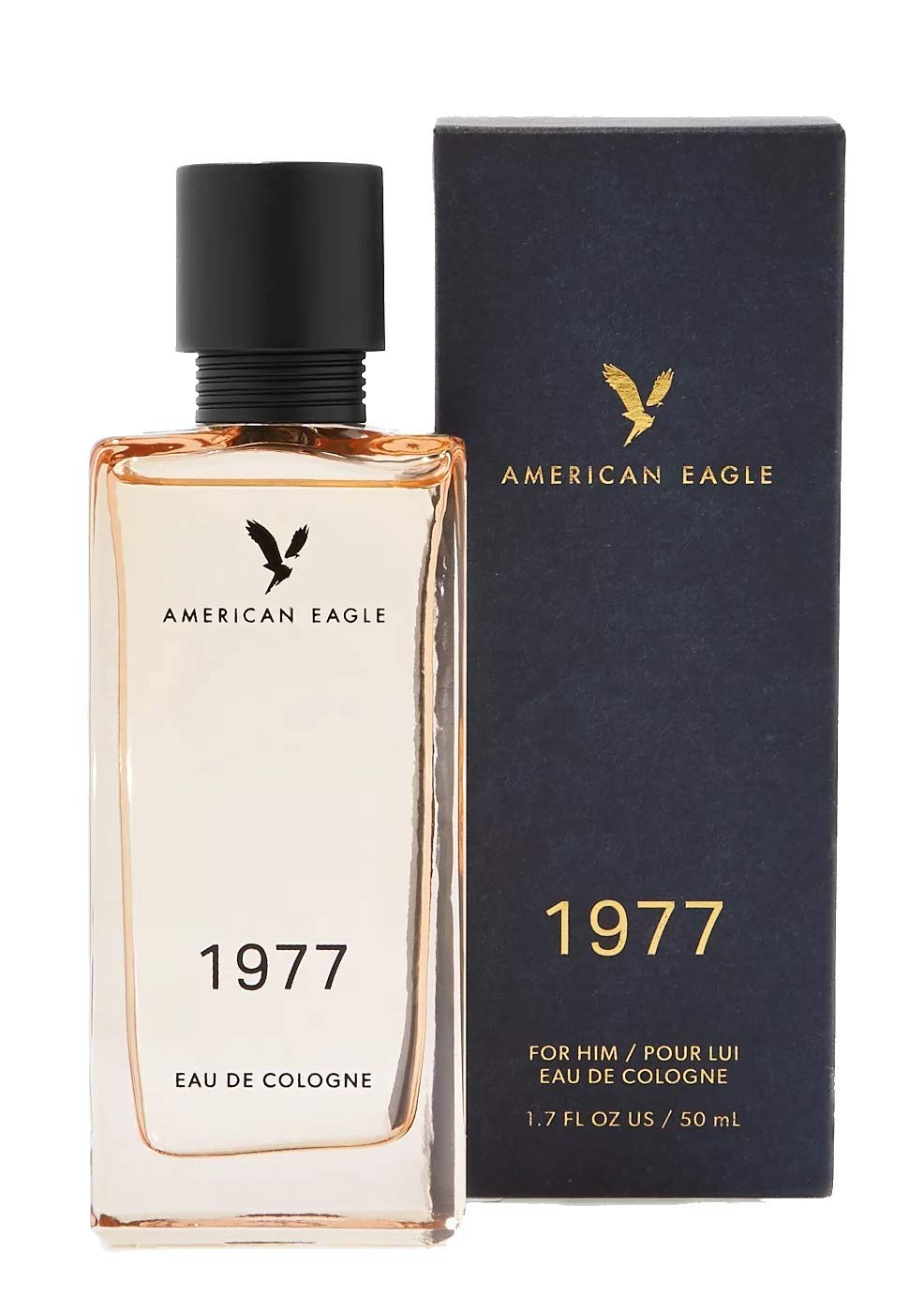 American Eagle Dewy greens, Cedar Leaf, Warm Musk 1.7 fl.oz. 1977 Men's Eau De Cologne Beauty & Personal Care American Eagle