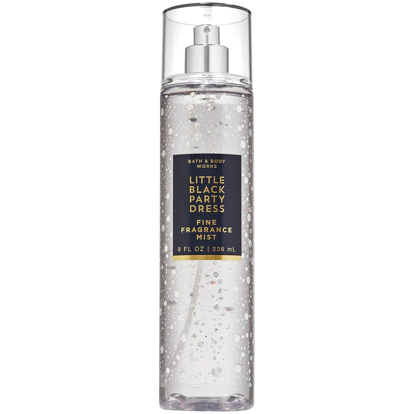 Bath & Body Works Little Black Party Dress Fine Fragrance Mist Spray 8 Fl Oz - 2019 Limited Edition Black Square Logo Bottle Beauty & Personal Care Bath & Body Works