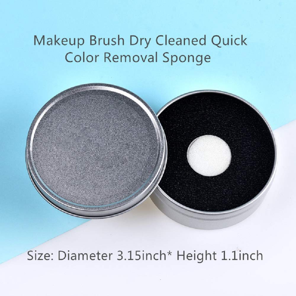 Silicon Makeup Brush Cleaner Mat with Brush Drying manual Make up brush cleaner cleanser machine Cosmetic Brush Cleaning Pad+Makeup Brush Dry Cleaned Beauty & Personal Care Bird&Fish