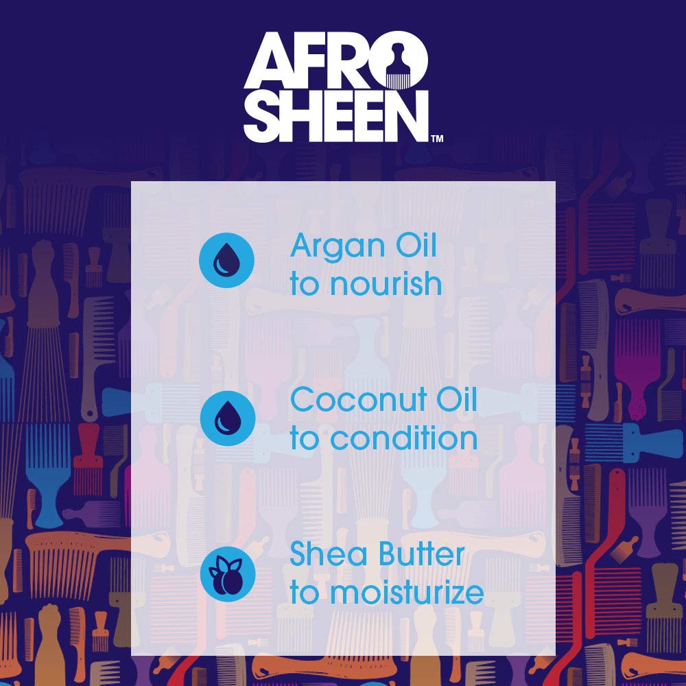 Afro Sheen Texture Flexing Foam. For hydration, curl definition and shine. 8.5 Oz. Beauty & Personal Care Afro Sheen