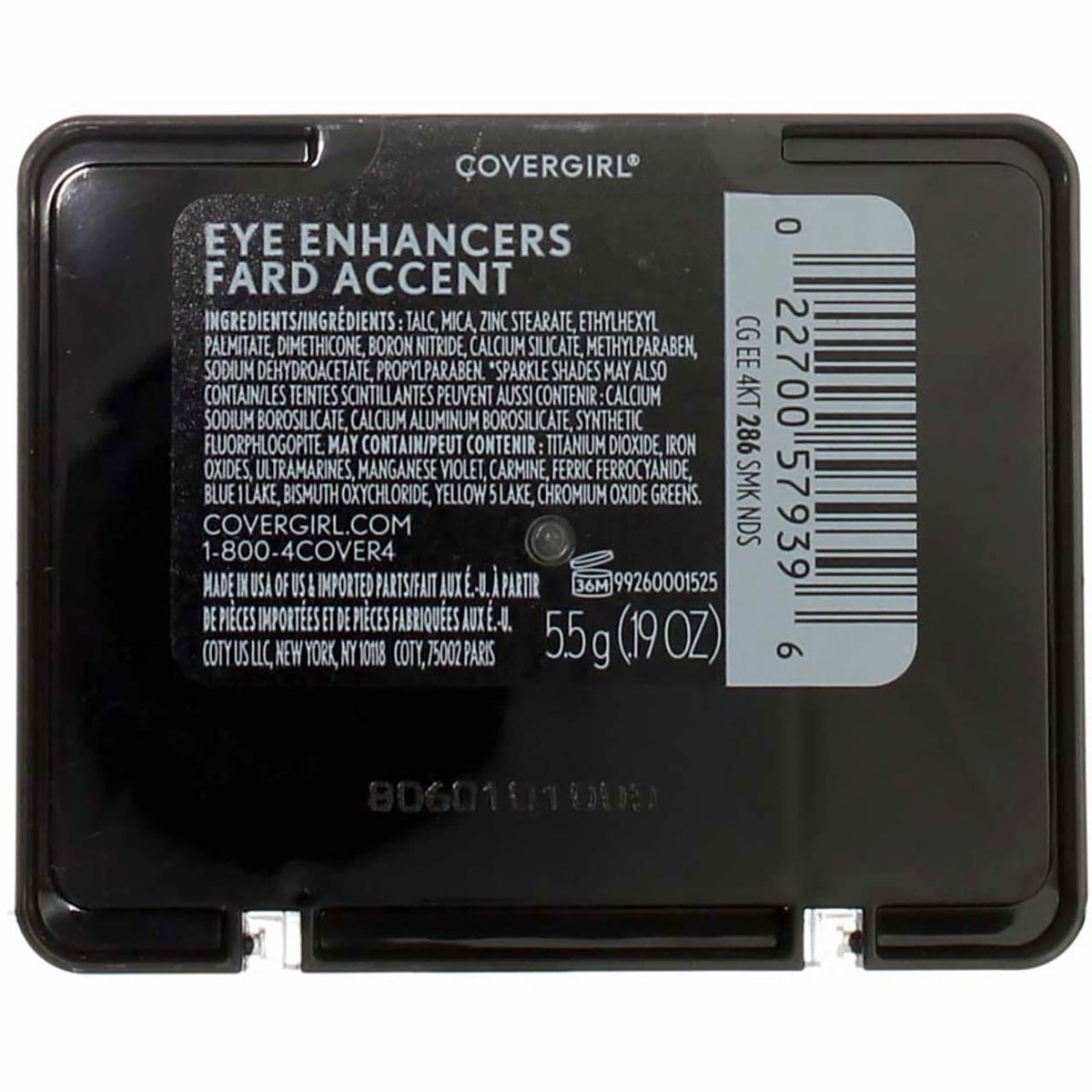 Cover Girl 57939 286smknud Nude Eye Shadow Enhancement