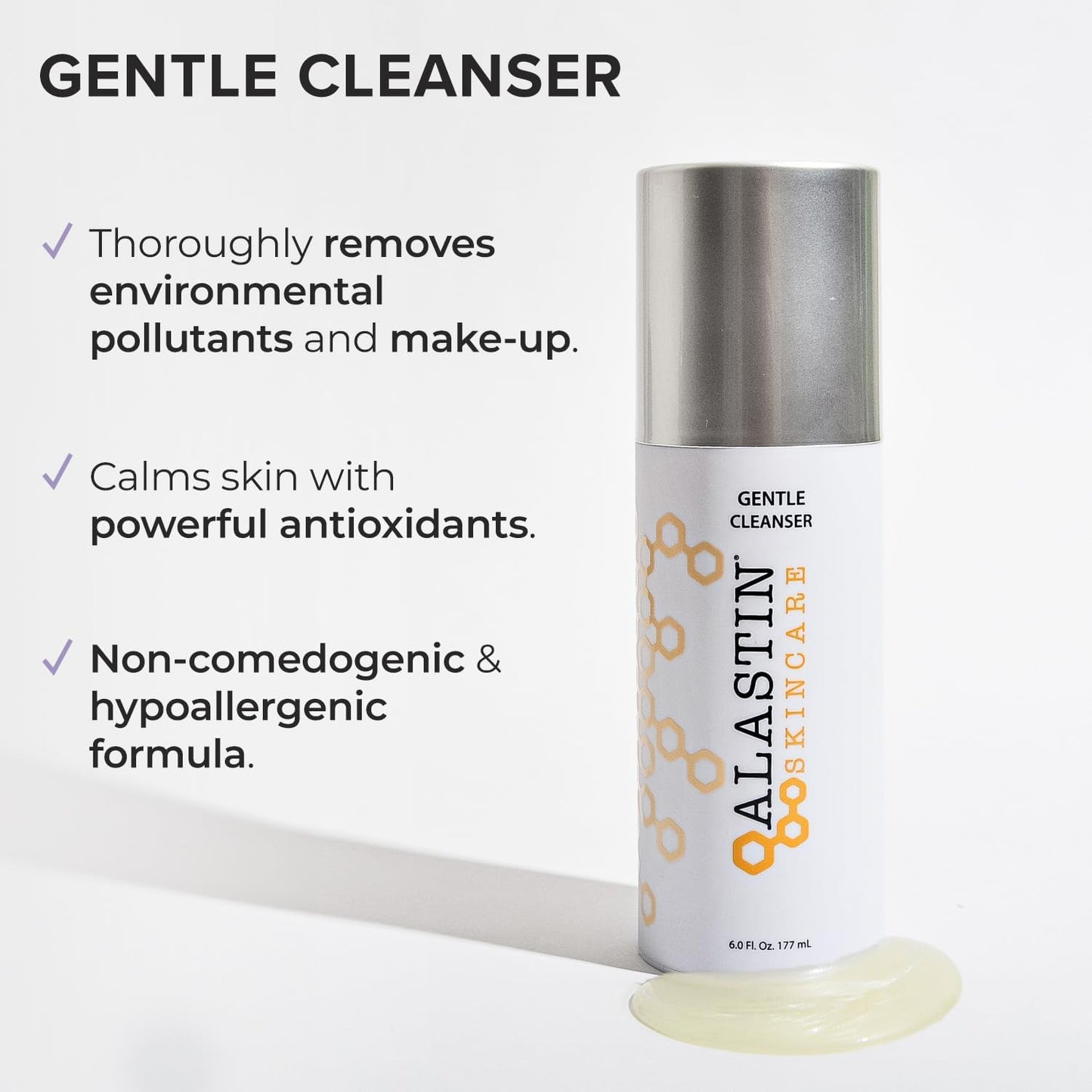 ALASTIN Skincare Gentle Cleanser Foaming Gel Face Wash (6 oz) | Soothing & Nourishing for Dry Skin | Cleansing Foam Removes Oil, Dirt, & Make-up Beauty & Personal Care ALASTIN Skincare