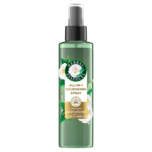 Herbal Essences All-in-1 Nourishing Spray, Certified Pure Plants, with Aloe and Camellia Flower Oil, 6 fl oz Beauty & Personal Care Herbal Essences