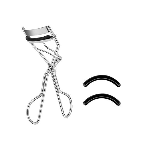SHINING CROWN By EMILYSTORES EMILYSTORES Makeup Tool For Eyelashes With 2 Replacement Silicone Refill Pads FREE Metal Eyelash Curler 1PC, Platinum Beauty & Personal Care SHINING CROWN By EMILYSTORES