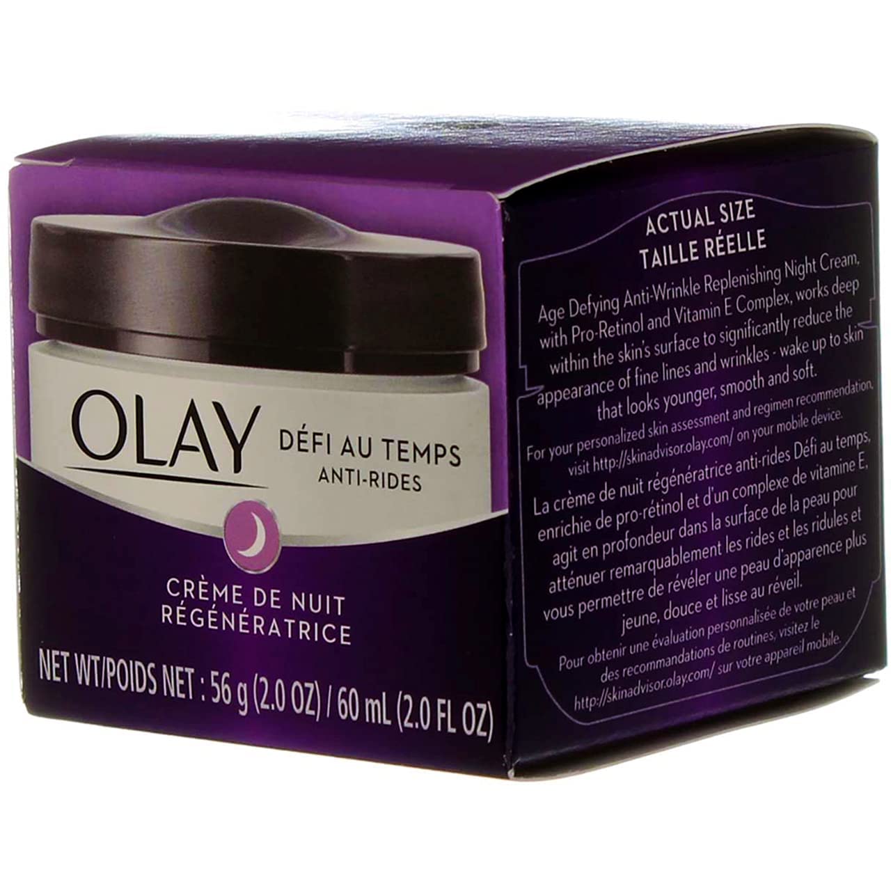 Olay Age Defying Anti-Wrinkle Replenishing Night Cream 2 oz (Pack of 4) Beauty & Personal Care Olay
