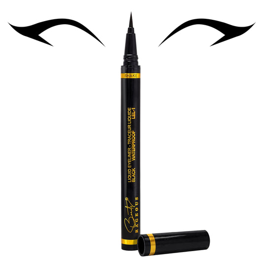 Beauty Rageous - Liquid Black Eyeliner - Waterproof, Smear-Resistant (LEL-1), Vegan, Cruelty-Free Beauty & Personal Care Beauty Rageous