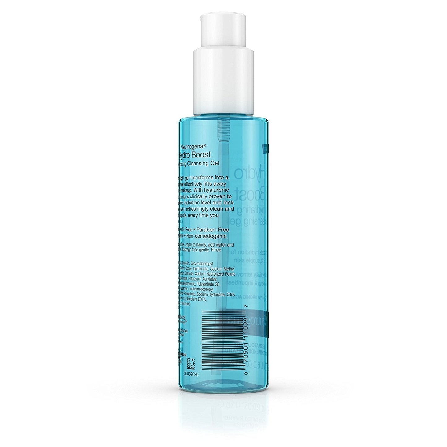 Neutrogena Hydro Boost Lightweight Hydrating Facial Cleansing Gel, Gentle Face Wash & Makeup Remover with Hyaluronic Acid, Hypoallergenic & Non Beauty & Personal Care Neutrogena