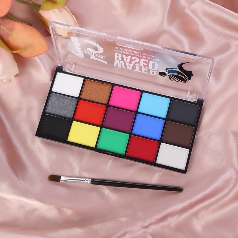 Water based colors painted body and face (WTCOLOR11) Beauty & Personal Care MayGirl
