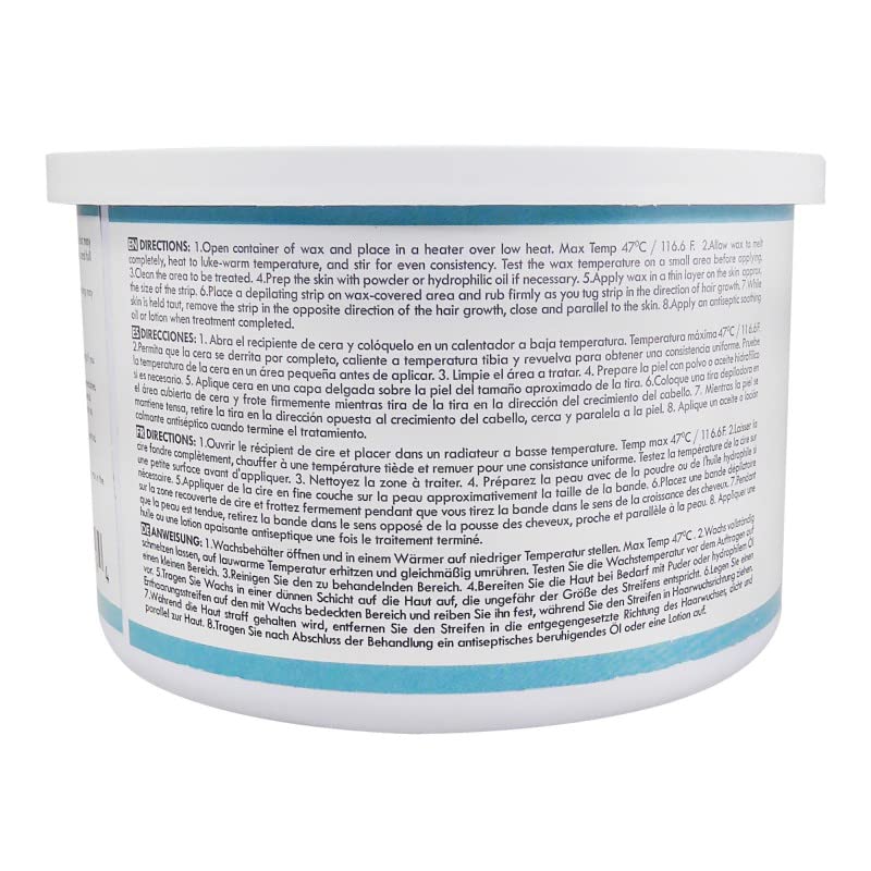 Waxness Spa Choice Zinc Oxide Creamy Soft Wax 14 oz / 397 ml Beauty and Personal Care Waxness