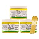 The Keys Salt Scrub -Sea Salt Scrub - Exfoliating Body Scrub with Wooden Spoon - Moisturizing Exfoliator for Hands, Foot, Bath, (12 Ounce (Pack of 3) Beauty & Personal Care The Keys Salt Scrub