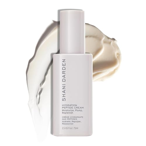 Shani Darden Hydration Peptide Cream, Oil-Free Face Moisturizer with Peptides, Squalane, Niacinamide & Ceramides for Normal to Dry Skin, Up to 72 Beauty & Personal Care SHANI DARDEN