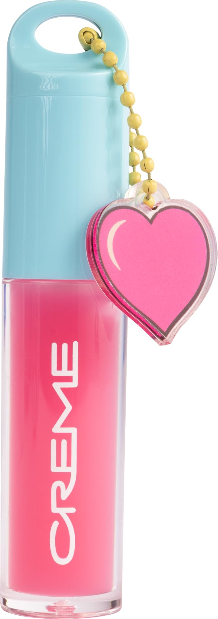 The Crème ShopTinted Lip Oil with Key Chain and Charm, Gloss Finish, Long Wear, Formulated with Jojoba Oil, Sunflower Oil to Hydrate and Plump Lips Beauty & Personal Care The Crème Shop