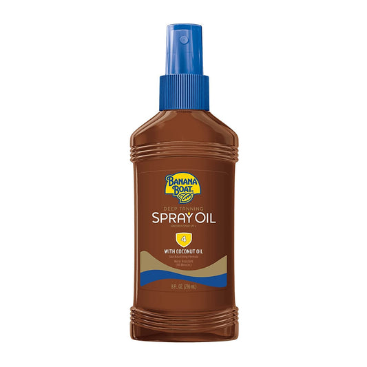 Banana Boat Deep Tanning Spray SPF 4, 8 Ounces each (1 Pack) Beauty & Personal Care Banana Boat