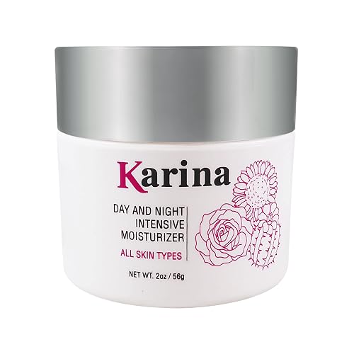 Karina Skincare - Day and Night Intensive Moisturizer Face Cream - Soothing Vitamin E Cream - Helps Calm, Hydrate & Restore - Daily Moisturizer Beauty & Personal Care Karina