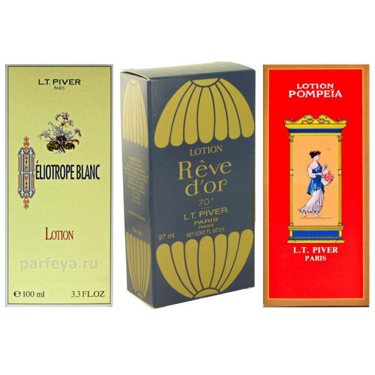 Pompeia + Reve D'or by LT Piver Lotion EDT 3.3 oz (3 Pack)Q Beauty & Personal Care L. T. Piver