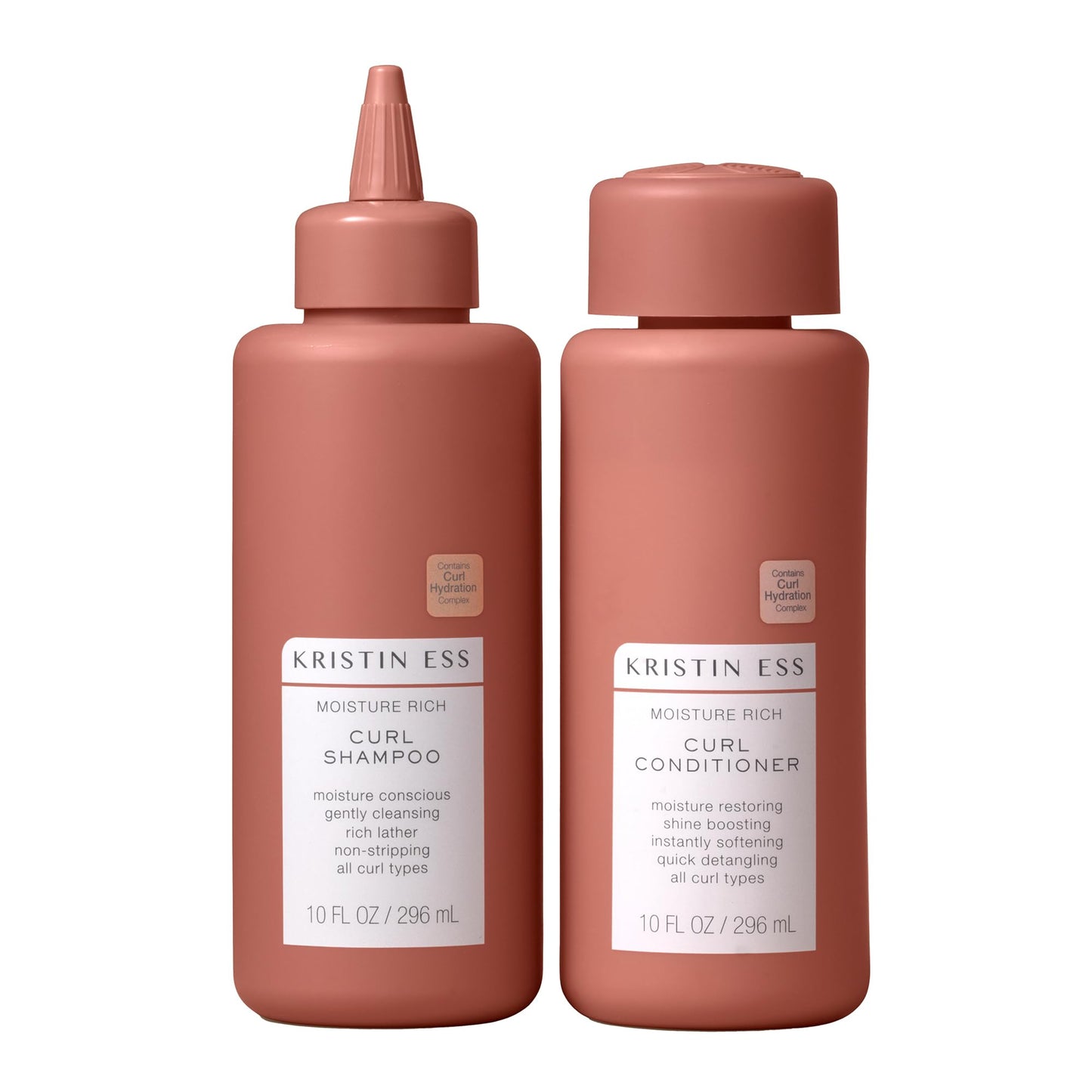 Kristin Ess Hair Curl Shea Butter Shampoo and Conditioner Set for Curly Hair Bounce + Shine - Anti Frizz Moisture + Deep - Clean + Vegan Product Beauty & Personal Care Kristin Ess