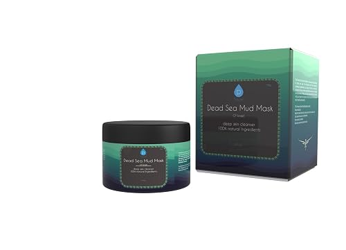 Pursonic Dead Sea Mud Mask For Face, Acne, Oily Skin & Blackheads, 100% Natural For Younger Looking Skin 8oz Beauty & Personal Care Pursonic