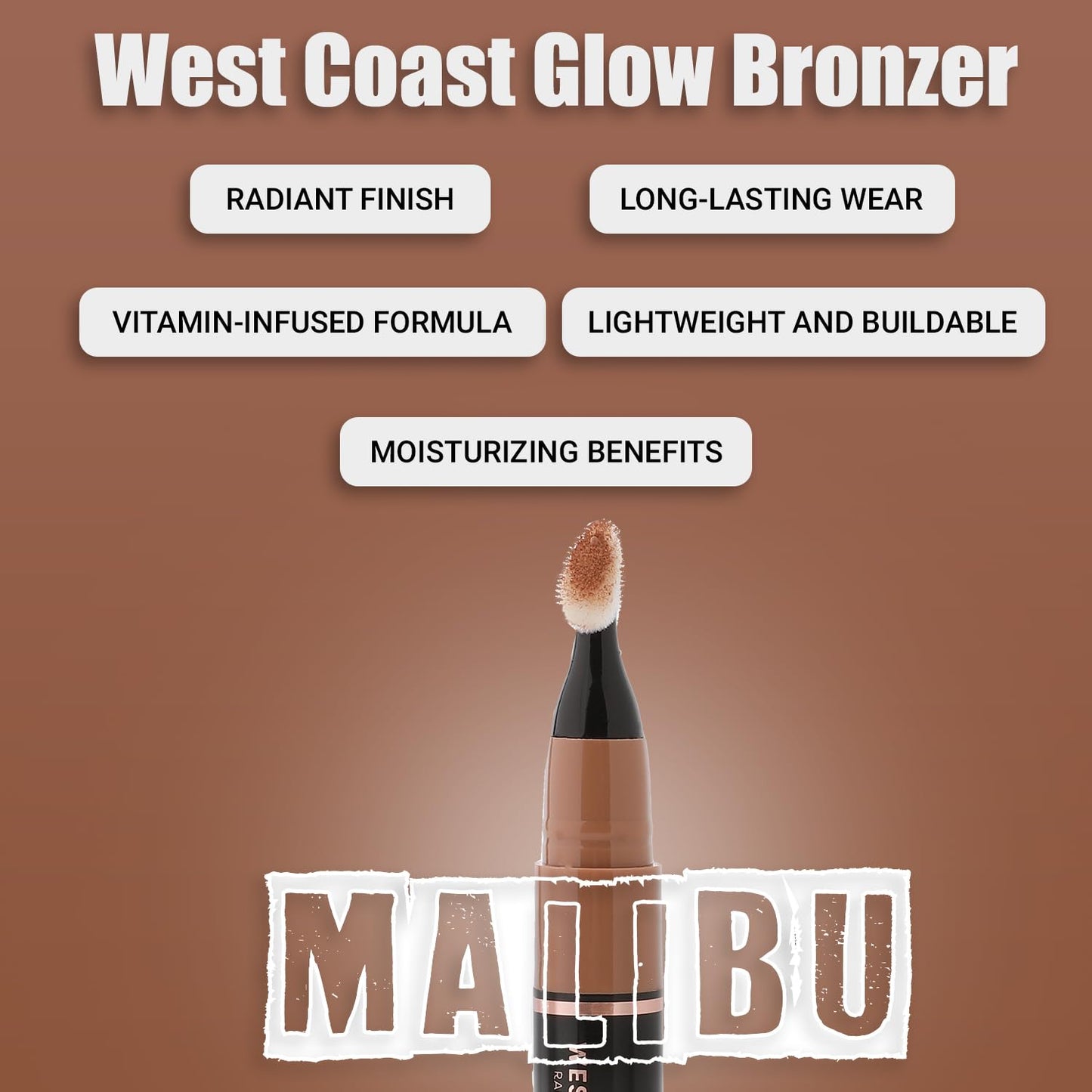 Profusion Cosmetics West Coast Glow Radiant Liquid Bronzer, Highly Pigmented Cream Bronzer Makeup, Long-Lasting, Blendable & Light-Weight Formula Beauty & Personal Care Profusion Cosmetics