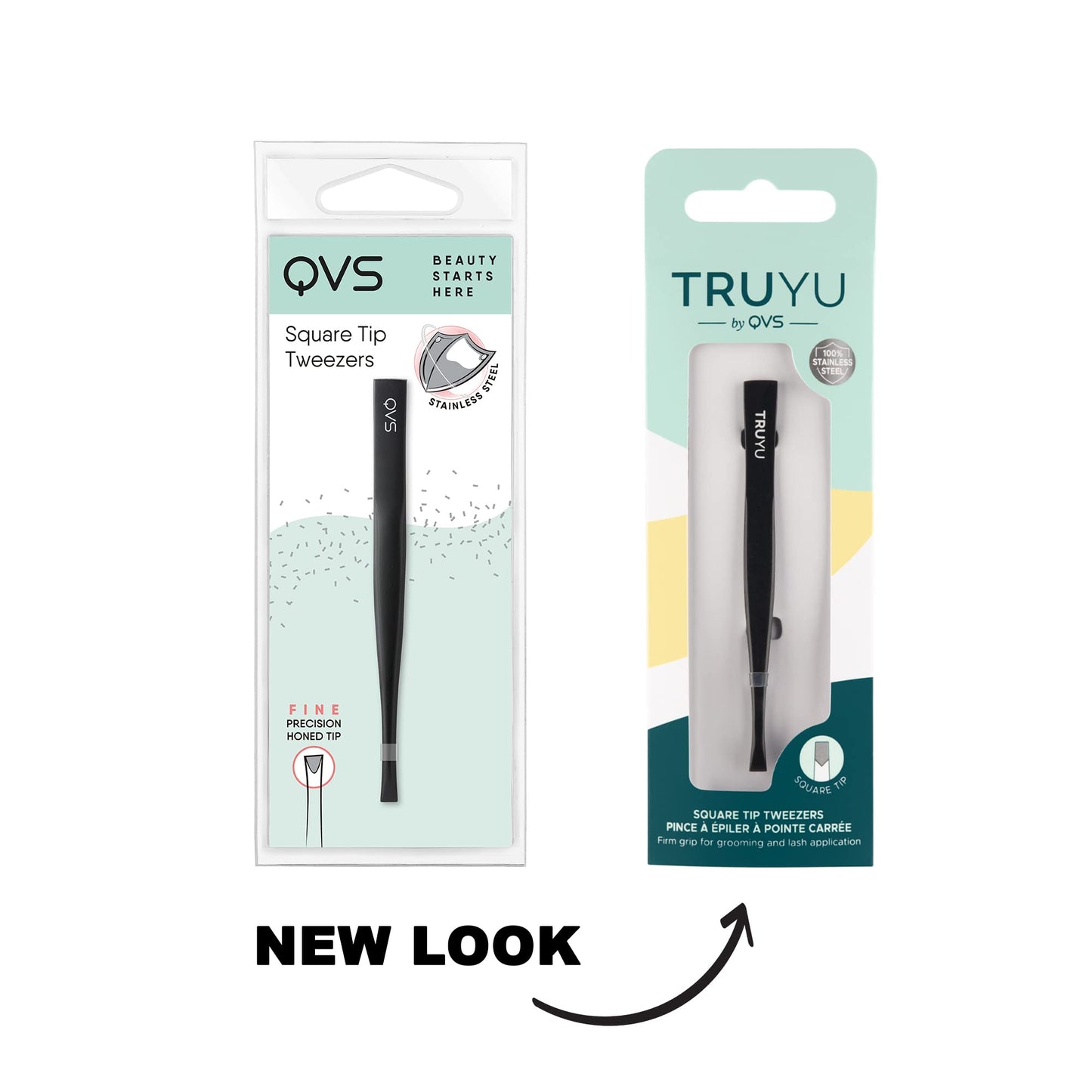 Truyu Square Tip Tweezer Beauty and Personal Care Truyu