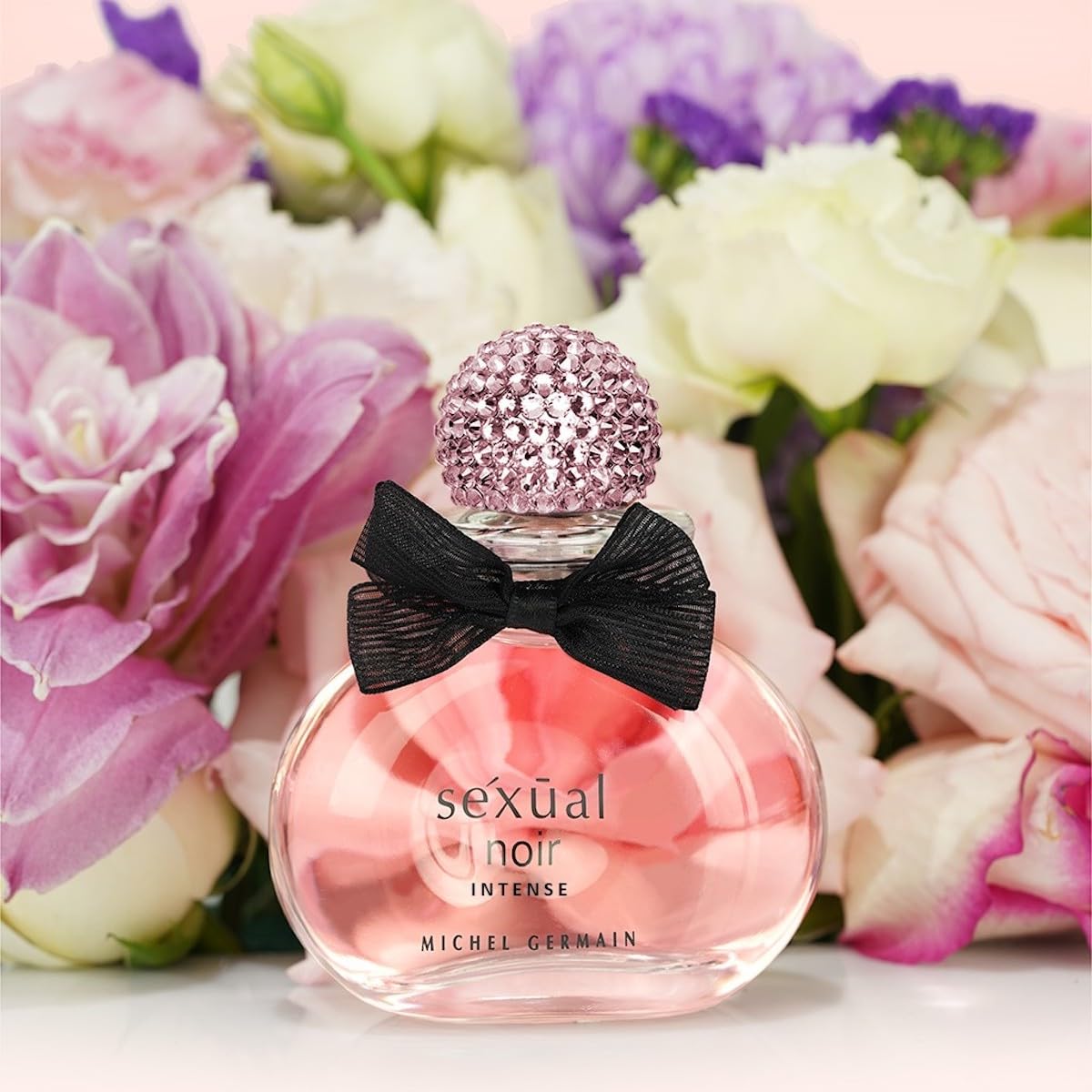 Michel Germain Sexual Noir Eau de Parfum Intense Perfume for Women, Notes of Sweet Strawberries, Pink Orchid, Warming Vanilla, 1.4 Fl Oz Beauty & Personal Care Michel Germain