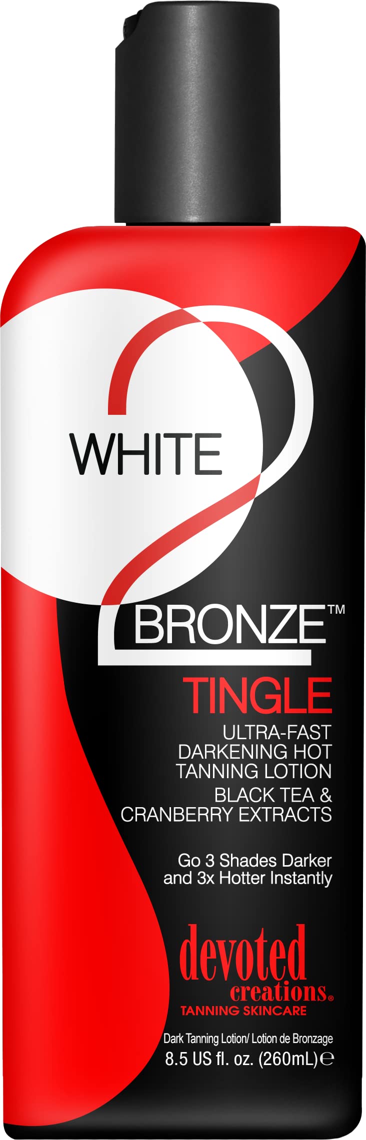 Devoted Creations White 2 Bronze, Tingle, Ultra Fast, Darkening Lotion 8.5 oz. Beauty & Personal Care Devoted Creations