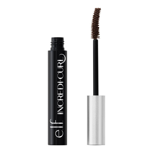 e.l.f. Incredi-Curl Mascara, Volumizing Mascara For A Bold, Lasting, Lifted Curl, Smudge-Resistant Formula, Vegan , Dark Brown Beauty & Personal Care e.l.f.