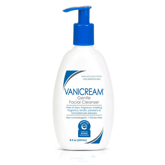Vanicream Gentle Facial Cleanser with Pump Dispenser - 8 fl oz - Formulated Without Common Irritants for Those with Sensitive Skin Beauty & Personal Care Vanicream