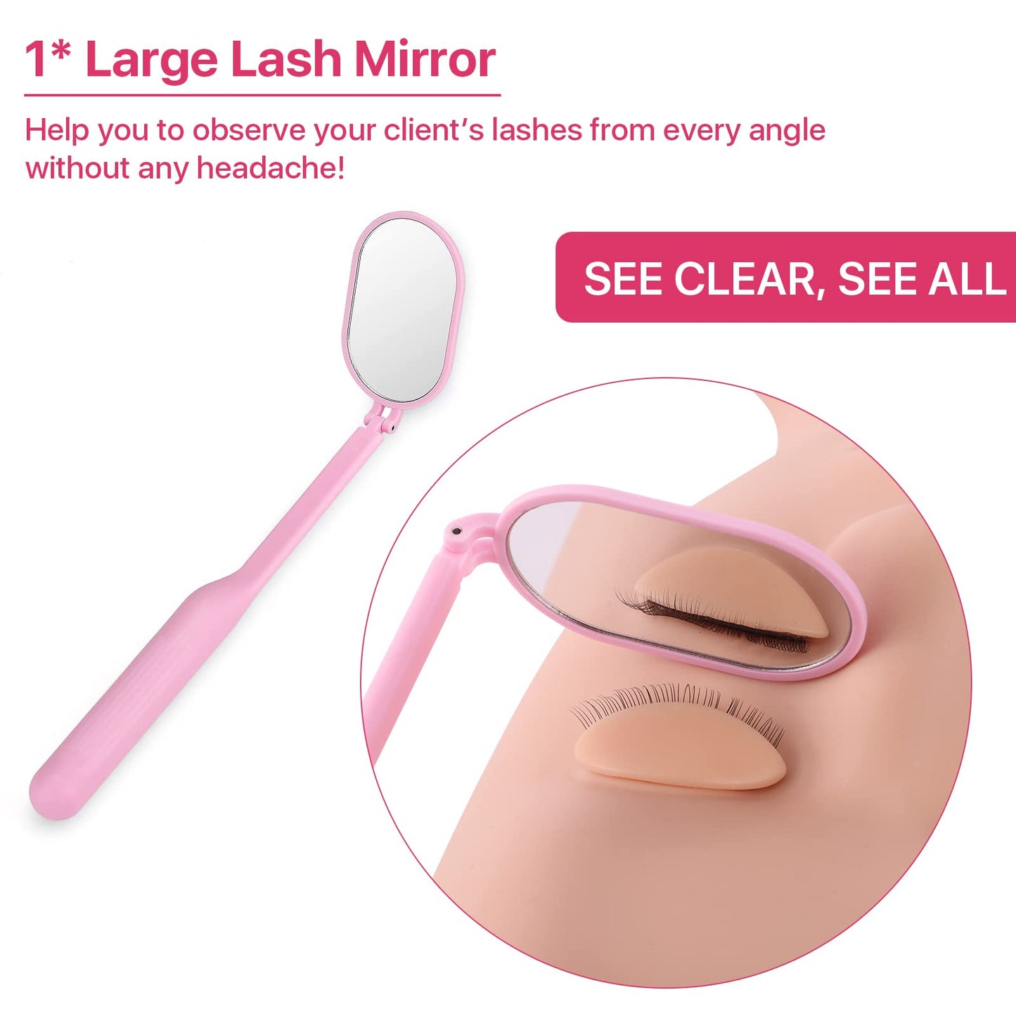 Pretty memory Eyelash Extension Kit for Beginners, Lash Extension Training Kit with Silicone Mannequin Head Removable Eyelids for Makeup and Eyelash Beauty & Personal Care Pretty memory