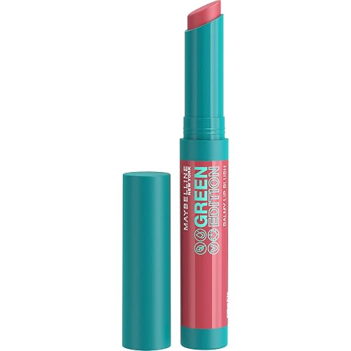 Maybelline Green Edition Balmy Lip Blush, Formulated With Mango Oil, Lightning, Cocoa Nude, 1 Count Beauty & Personal Care MAYBELLINE