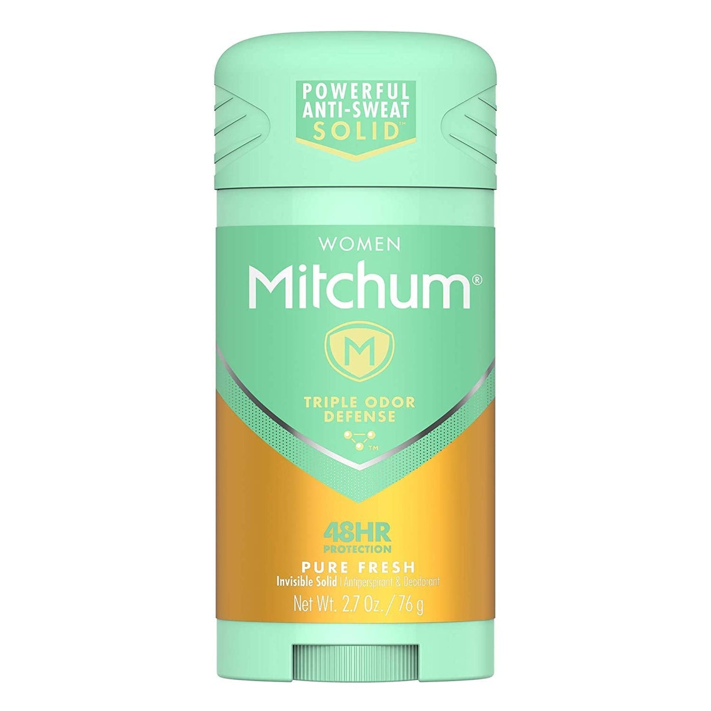 Mitchum Women Triple Odor Defense Invisible Solid 48HR Antiperspirant & Deodorant, Pure Fresh, 2.7 OZ - 4 Pack Beauty and Personal Care Mitchum
