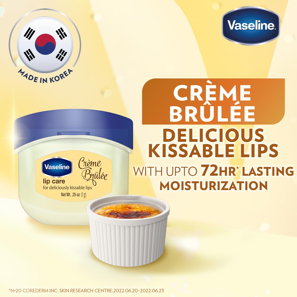 Vaseline Lip Creme Brulee Size .25z Vaseline Lip Therapy Creme Brulee .25z Beauty & Personal Care Vaseline