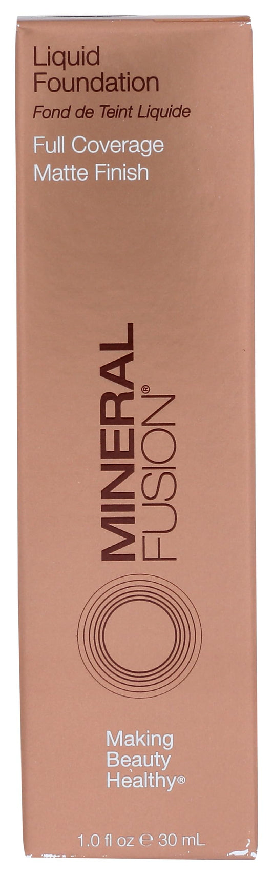 Mineral Fusion Full Coverage Foundation, Liquid Foundation - Neutral 1- Fair Complexion w/Neutral Undertones, Lightweight Matte Finish, Up to 12 Hr Beauty & Personal Care Mineral Fusion