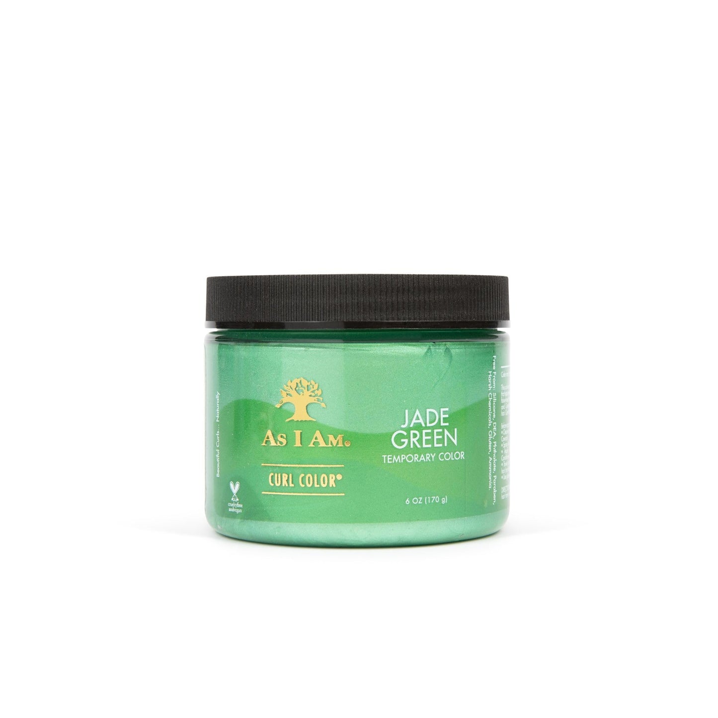 As I Am Curl Color - Jade Green - 6 ounce - Color & Curling Gel - Temporary Color - Medium Hold - Vegan & Cruelty Free Beauty & Personal Care As I Am