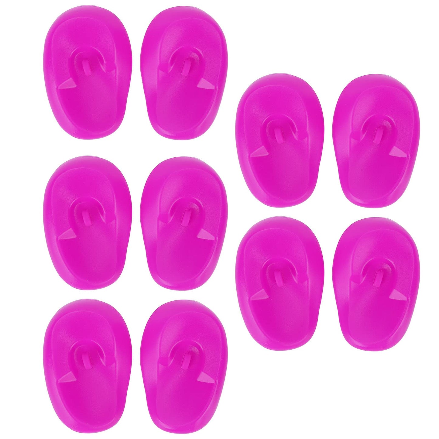 Hair Dye Ear Cover, Ear Cover Protectors For Shower,Hair Dye, Hair Dryer, Bathing, Plastic Ear Shower Reusable Hair Dye Anti Staining Plastic Guard Beauty and Personal Care Brrnoo