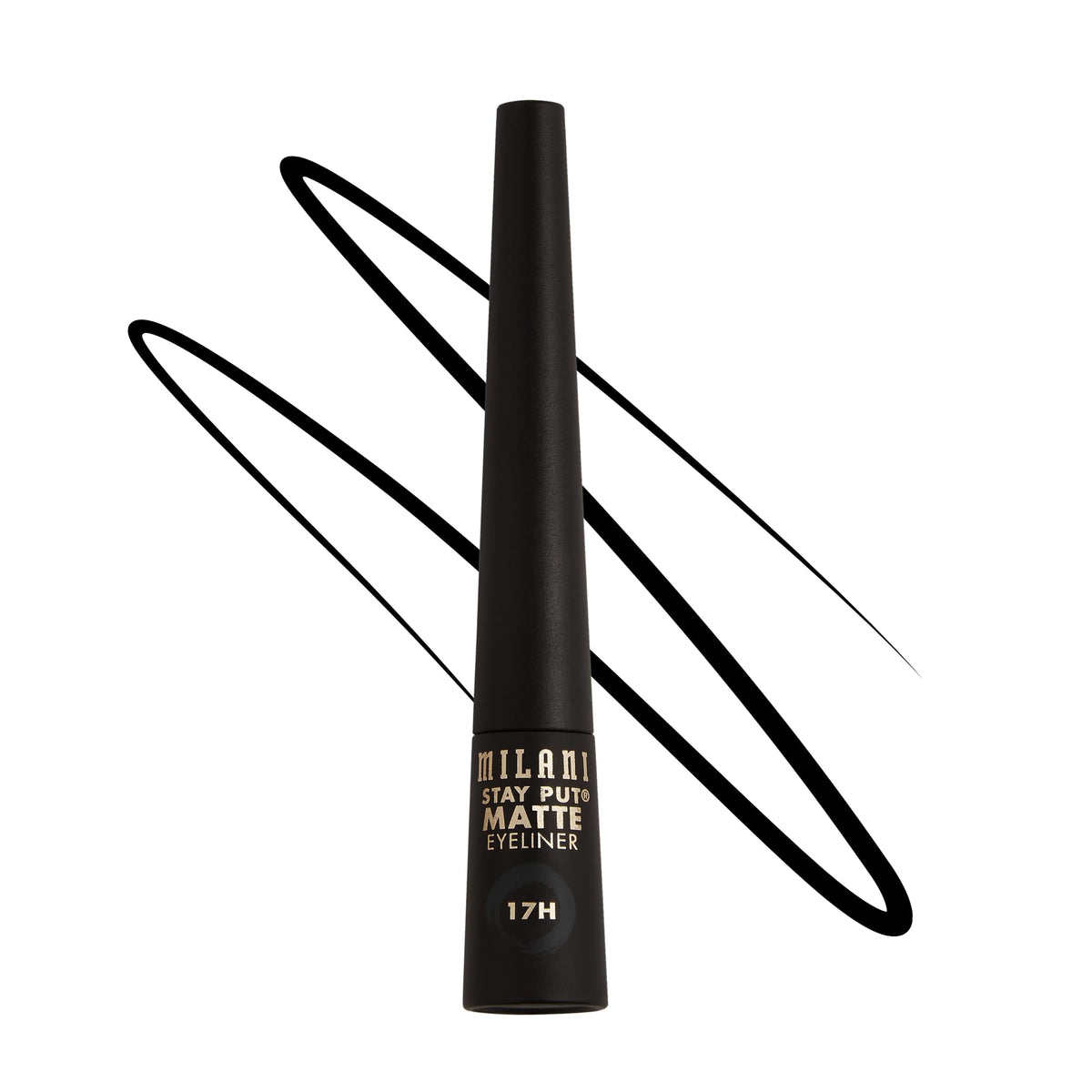 Milani Stay Put Matte Liquid Liner, 01 Black Matte Beauty & Personal Care Milani