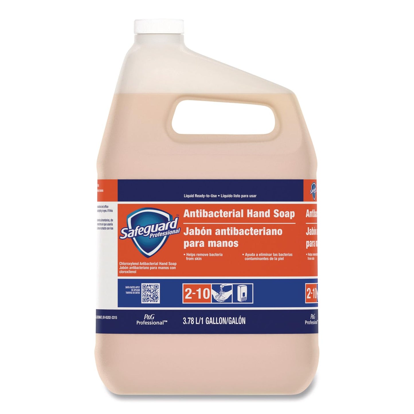 Safeguard 02699 Antibacterial Liquid Hand Soap, 1 Gallon (Case of 2) Beauty & Personal Care Safeguard