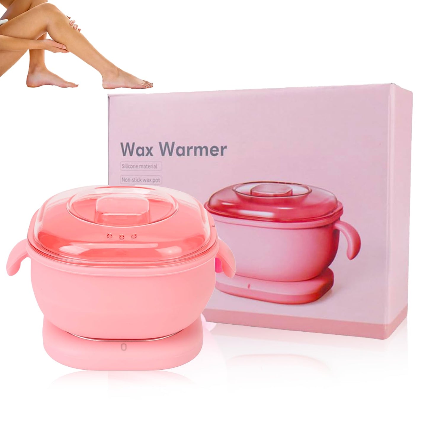 HURRISE Electric Hot Wax Warmer Machine for Hair Removal, 400ml Removal Wax Heater, 100W Silicone Pot Liner, High Power Performance, Large Capacity Beauty and Personal Care HURRISE