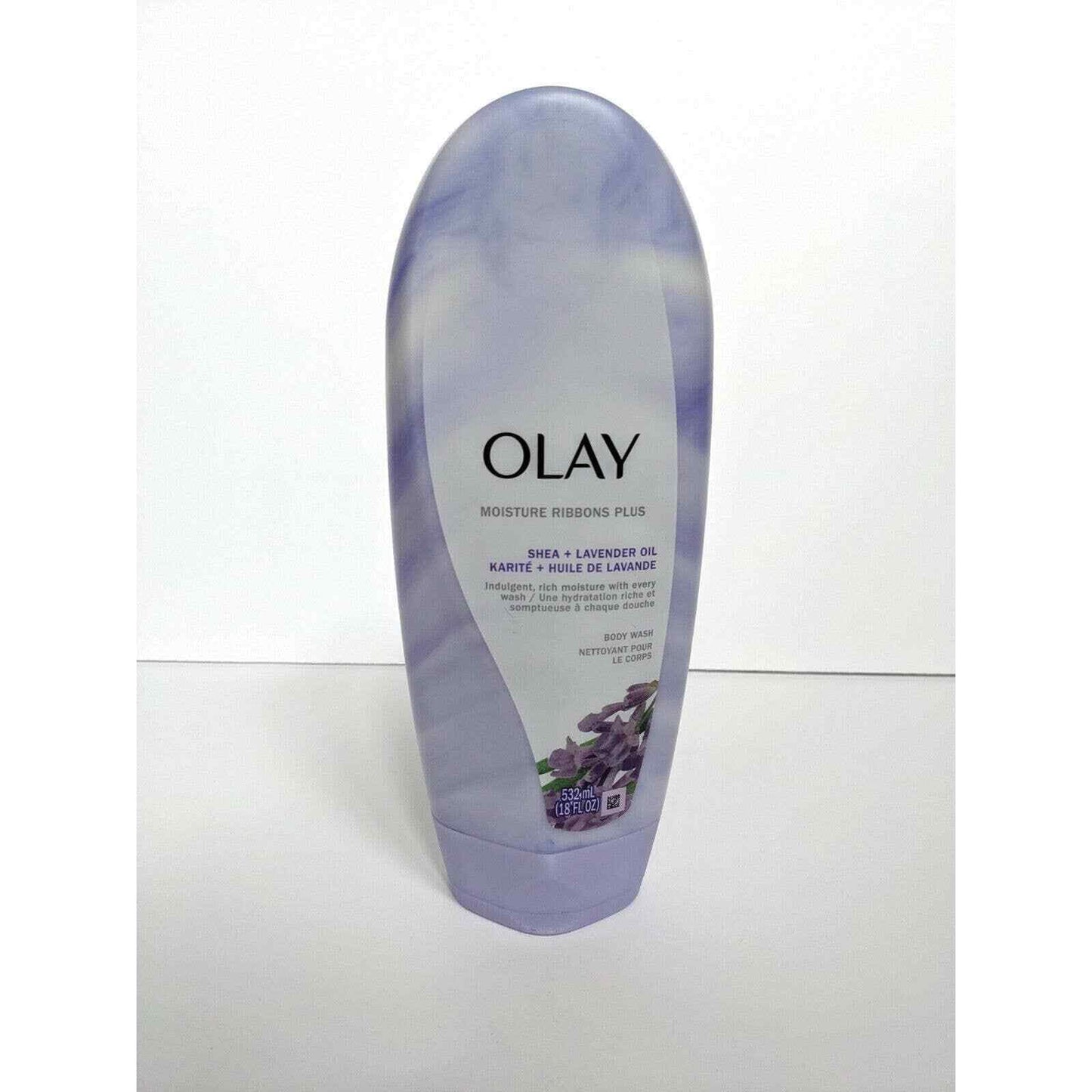 OLAY Moisture Ribbons Plus, Shea Plus Lavender Oil 18 oz (Pack of 6) Beauty & Personal Care Olay