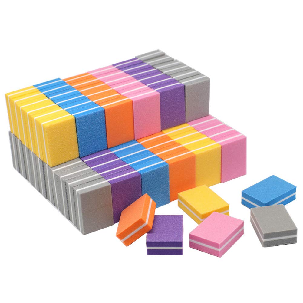 60Pcs Professional Nail Buffer Block Mini Toe Nail and Finger Nail Sanding Blocks Smoother Buffer File for Nail Polish UV Gel Manicure Salon Nail Art Beauty & Personal Care luzen