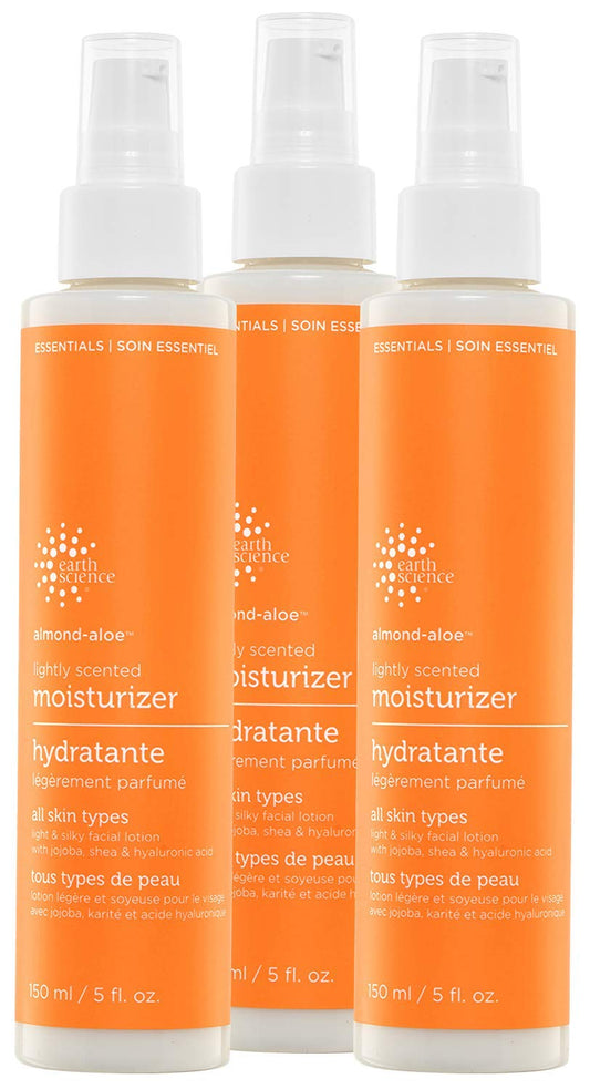 EARTH SCIENCE - Lightly Scented Almond-Aloe Moisturizer (3pk, 5 fl. oz.) Beauty & Personal Care Earth Science