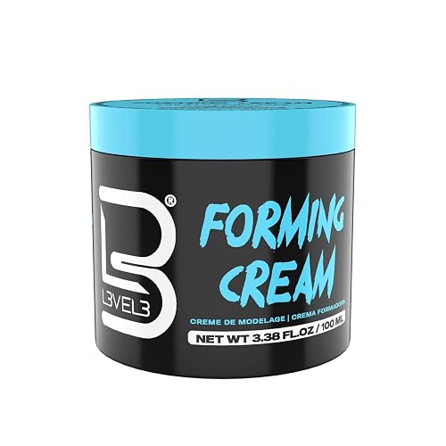 L3 Level 3 Forming Cream - Natural Look Hairstyle - Adds Volume & Texture for Short to Medium Hairstyles Beauty & Personal Care L3