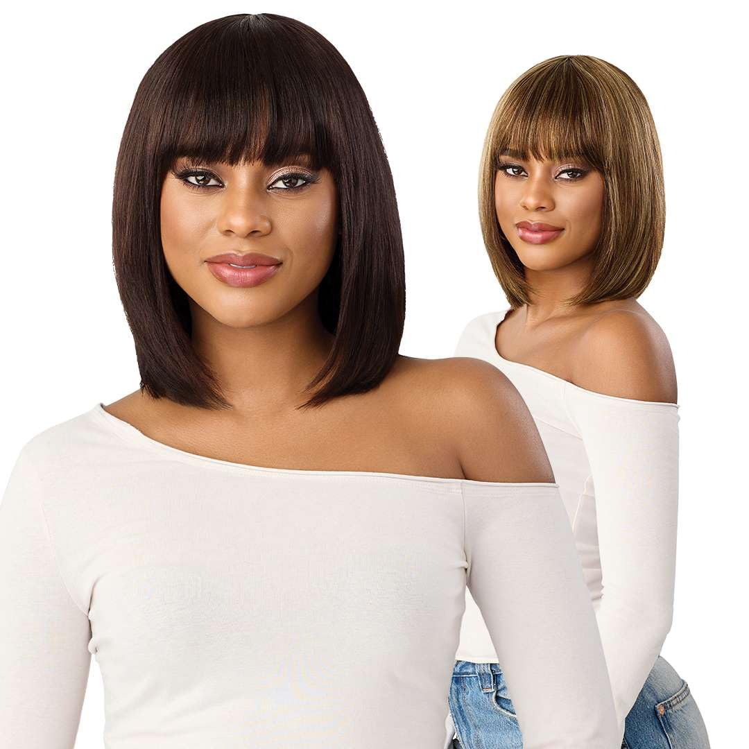 Outre Duby Wig - Human Hair - Faysa (JET BLACK 1)
