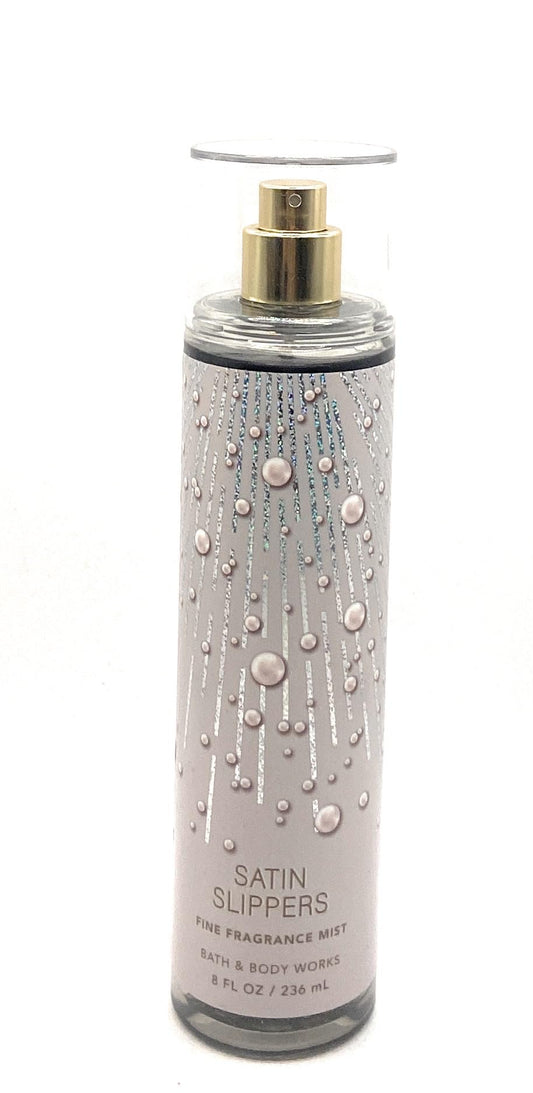 Bath and Body Works Satin Slippers Fine Fragrance Mist 8 Fluid Ounce Body Spray Beauty & Personal Care Bath & Body Works